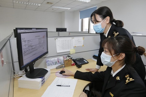 冬奥会无纸化通关申报物资在北京顺利通关